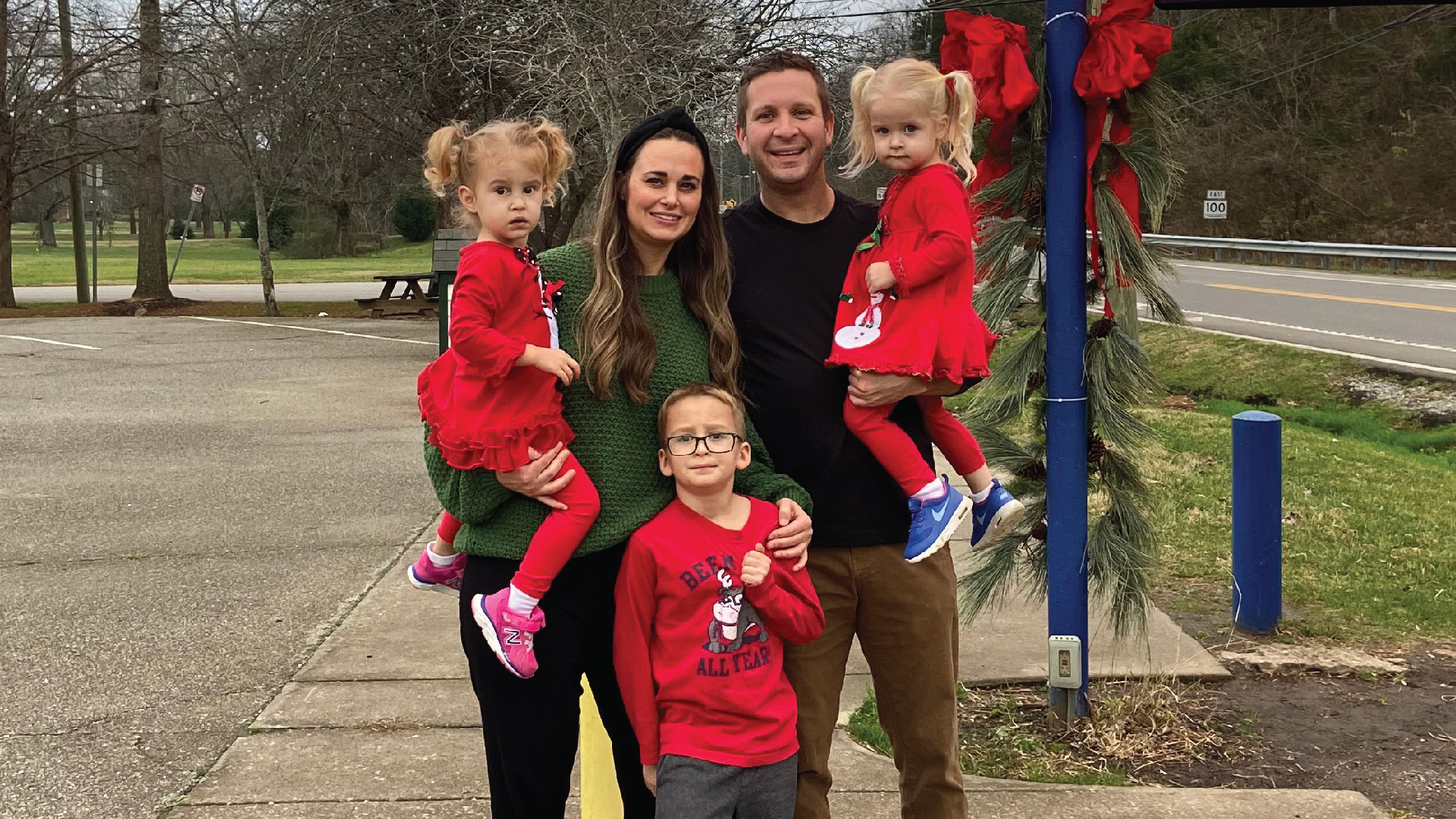 Bryan Jones and family